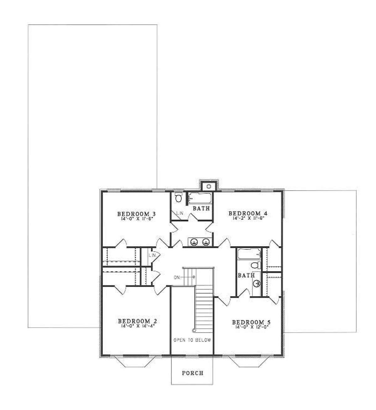 Floorplan 3 for House Plan #110-00256