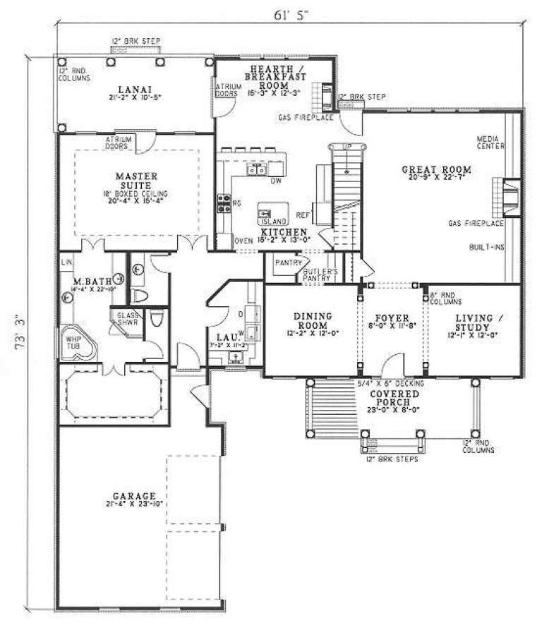 House Plan House Plan #4811 Drawing 1