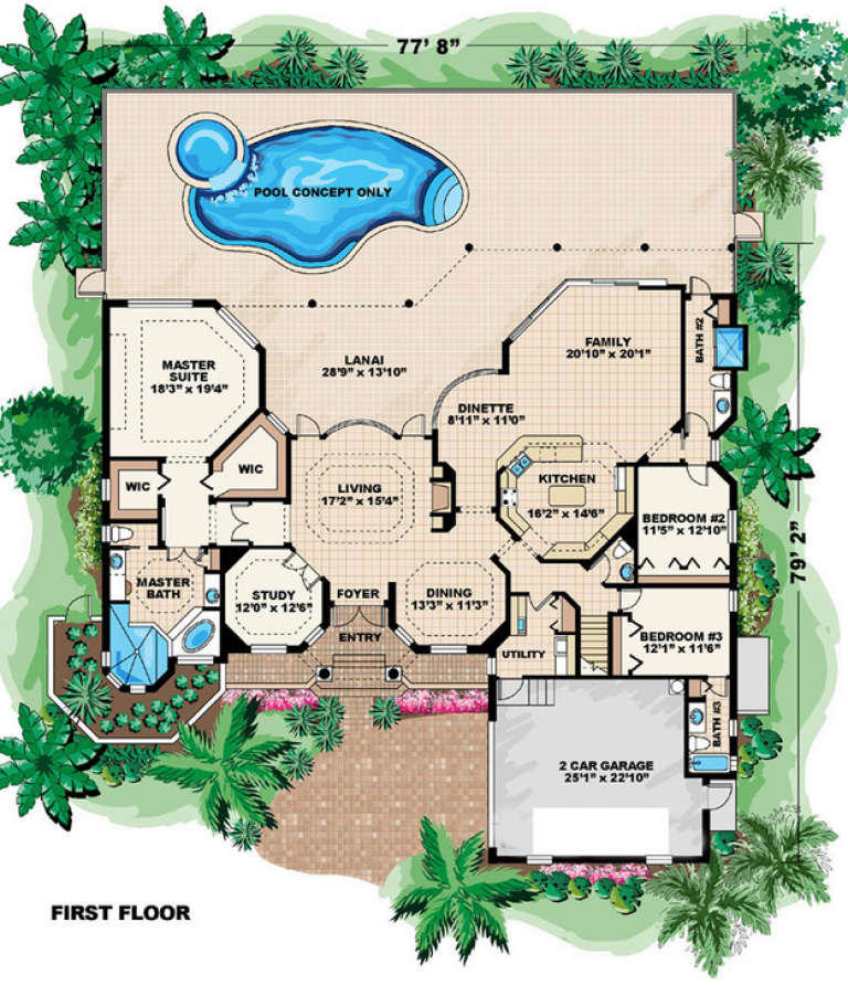 House Plan House Plan #4817 Drawing 1
