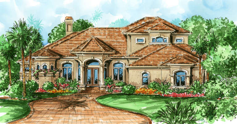 House Plan House Plan #4818 Front Elevation