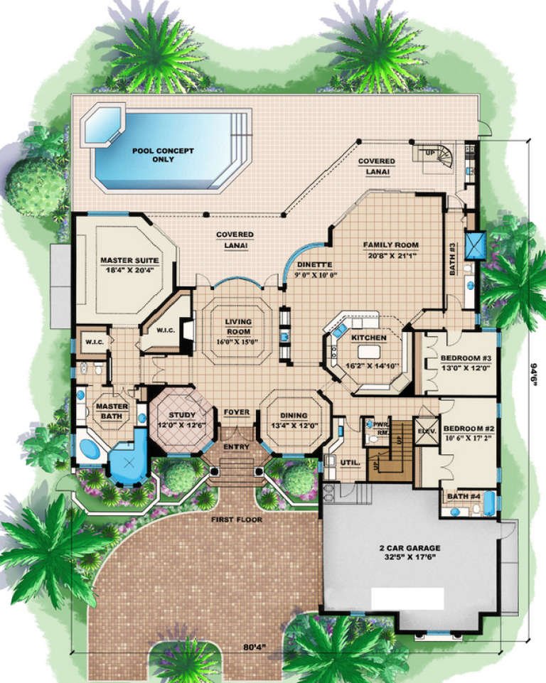 House Plan House Plan #4818 Drawing 1
