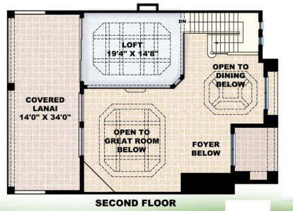 Floorplan 2 for House Plan #575-00046