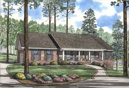 3 Bed, 2 Bath, 2263 Square Foot House Plan - #110-00263
