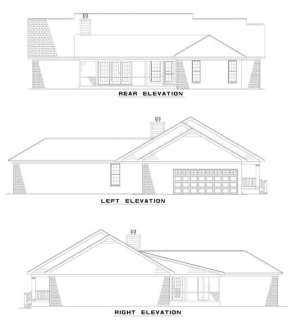 Country House Plan #110-00263 Elevation Photo