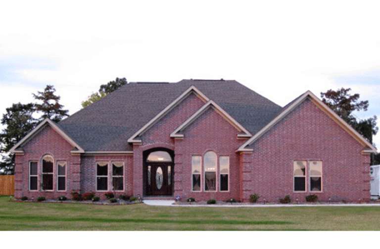 Traditional House Plan #110-00267 Elevation Photo