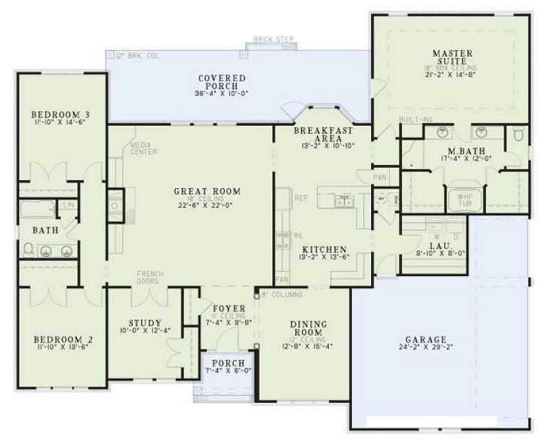 House Plan House Plan #4834 Drawing 1