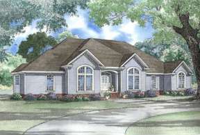 European House Plan #110-00269 Elevation Photo