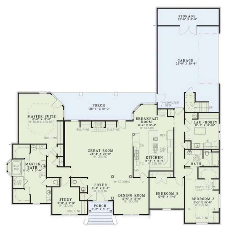 House Plan House Plan #4836 Drawing 1