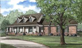 Farmhouse House Plan #110-00271 Elevation Photo