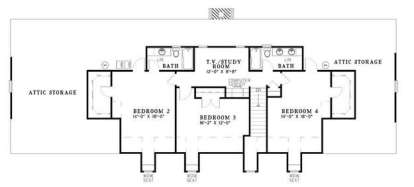 Floorplan 2 for House Plan #110-00272