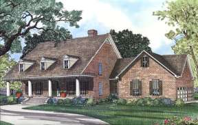 Traditional House Plan #110-00274 Elevation Photo
