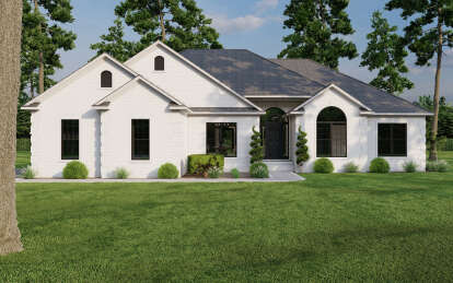 Traditional House Plan #110-00275 Elevation Photo