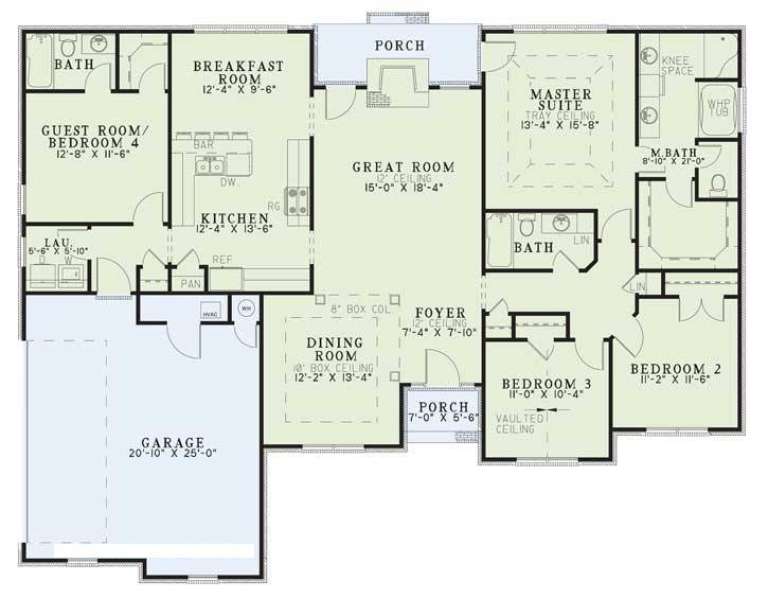 House Plan House Plan #4844 Drawing 1