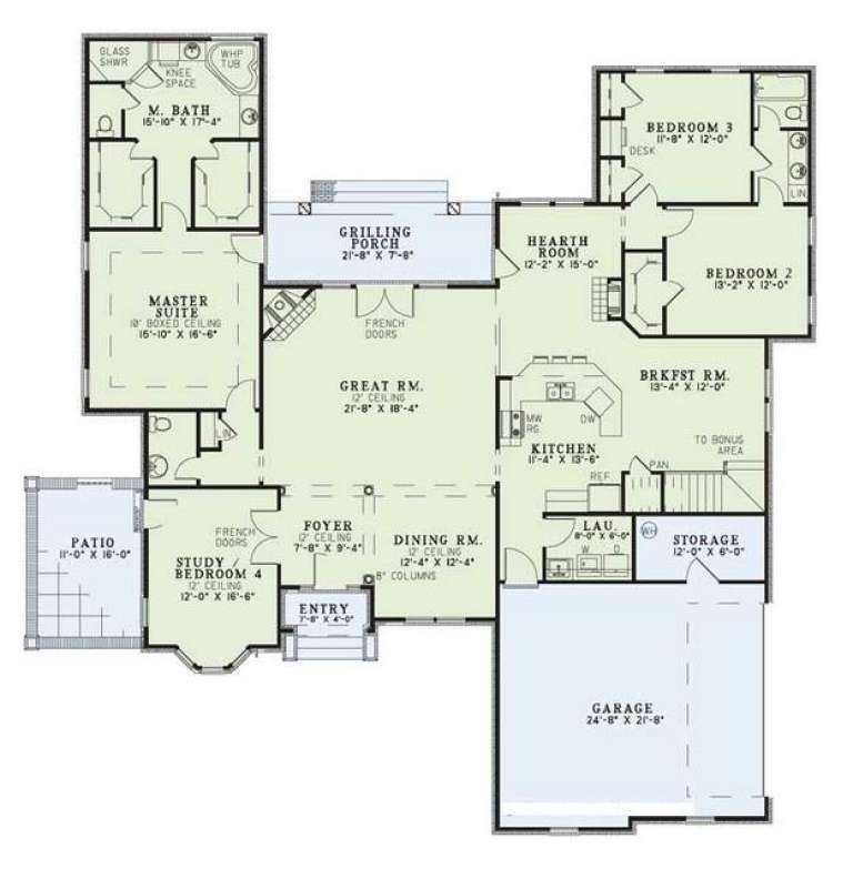 House Plan House Plan #4847 Drawing 1