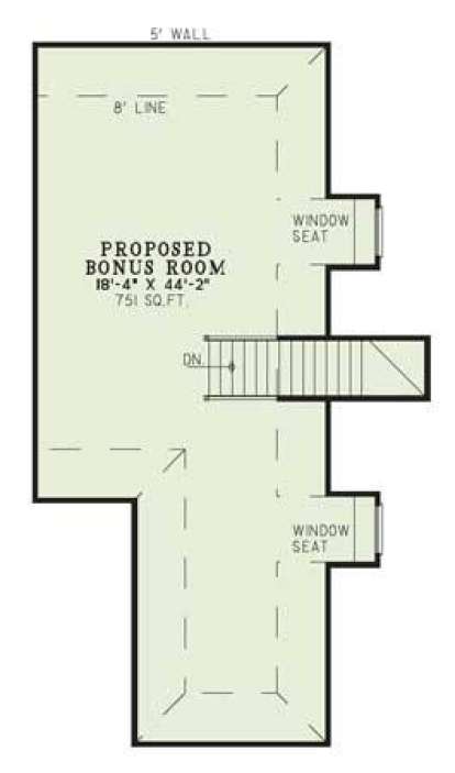 Floorplan 2 for House Plan #110-00279