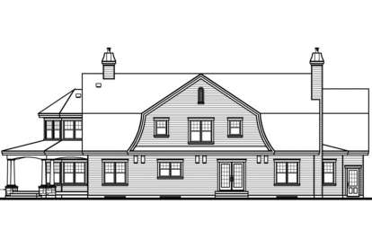 Country House Plan #034-00092 Elevation Photo