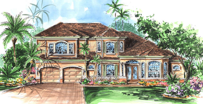House Plan House Plan #4852 Front Elevation