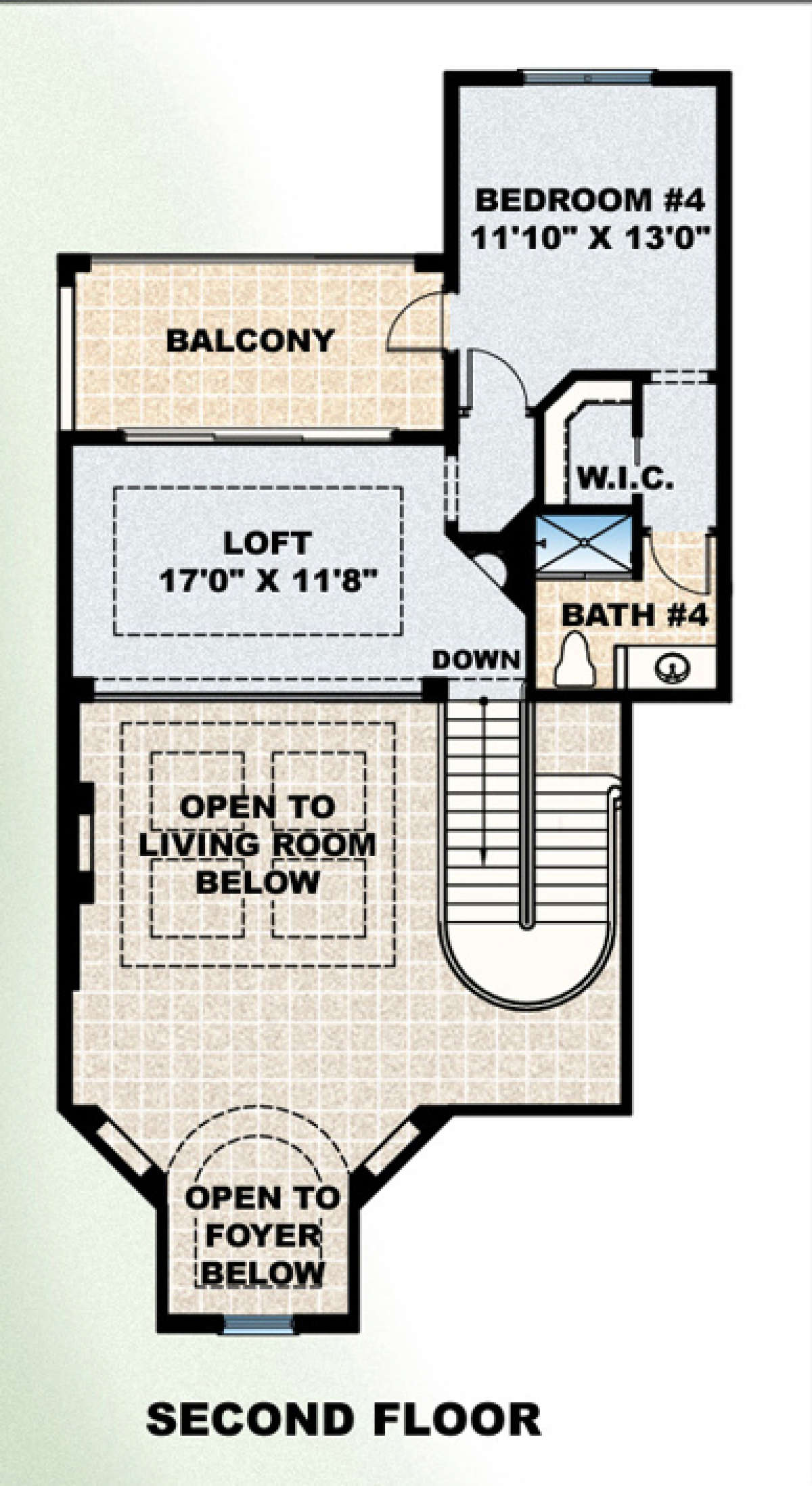 Floorplan 3 for House Plan #575-00055