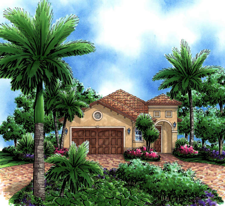 House Plan House Plan #4856 Front Elevation