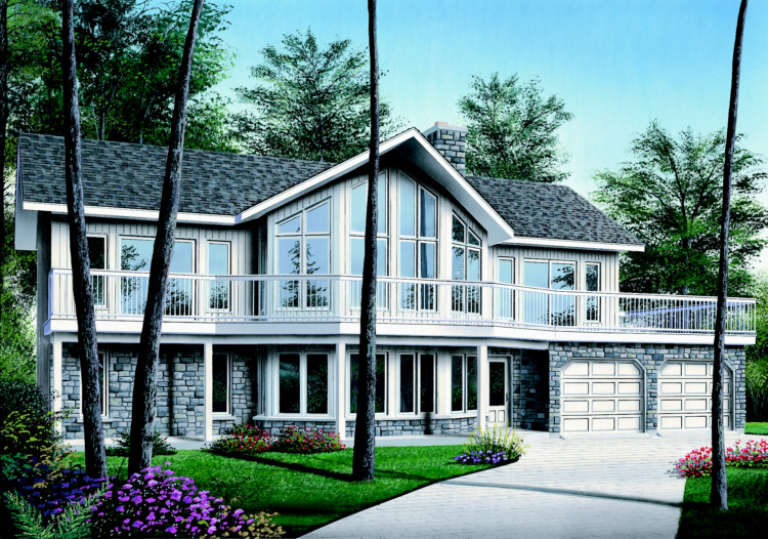 House Plan House Plan #489 Front Elevation