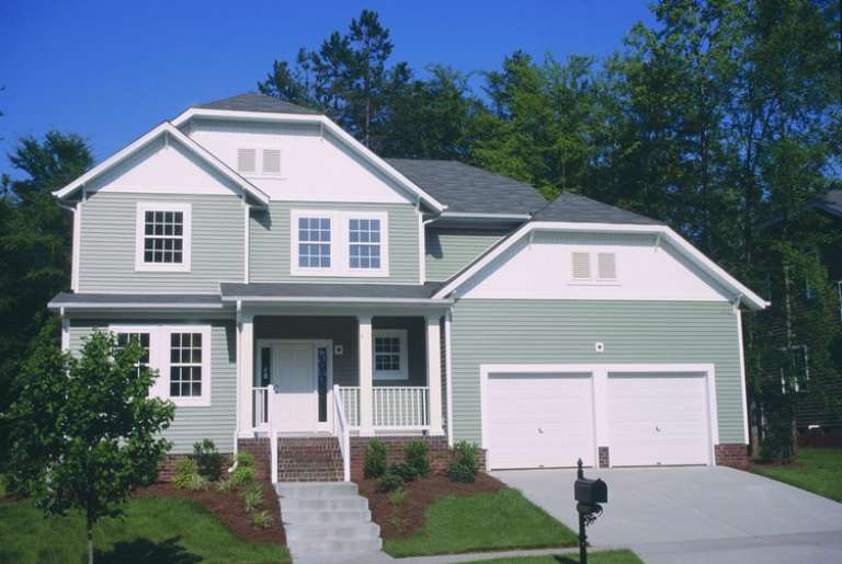 Craftsman House Plan #402-00847 Elevation Photo