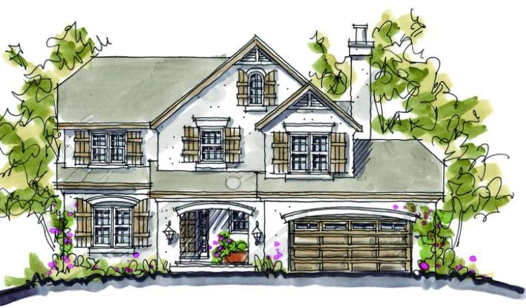 House Plan House Plan #4899 Front Elevation