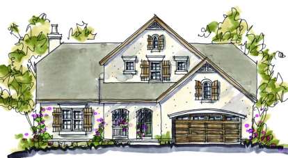 5 Bed, 3 Bath, 2425 Square Foot House Plan - #402-00851