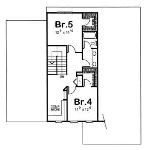 Floorplan 2 for House Plan #402-00853