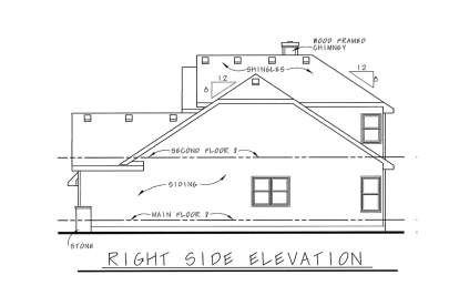 Craftsman House Plan #402-00856 Elevation Photo