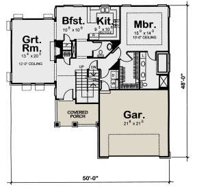 Main Floor for House Plan #402-00856