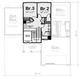 Second Floor for House Plan #402-00856