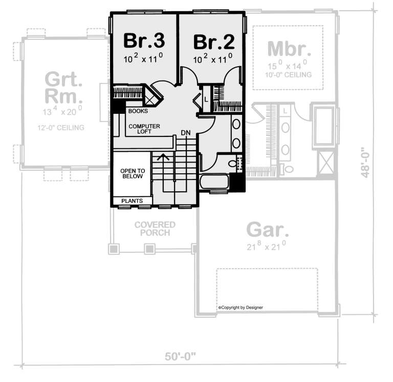 House Plan House Plan #4907 Drawing 2
