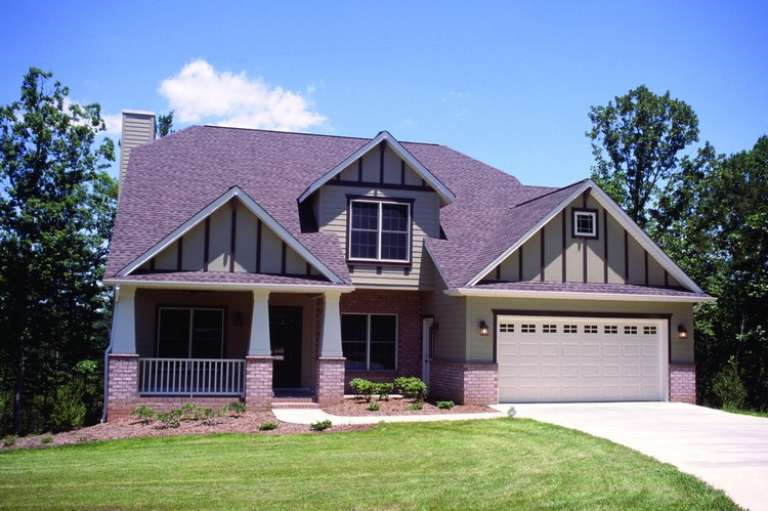 Craftsman House Plan #402-00862 Elevation Photo