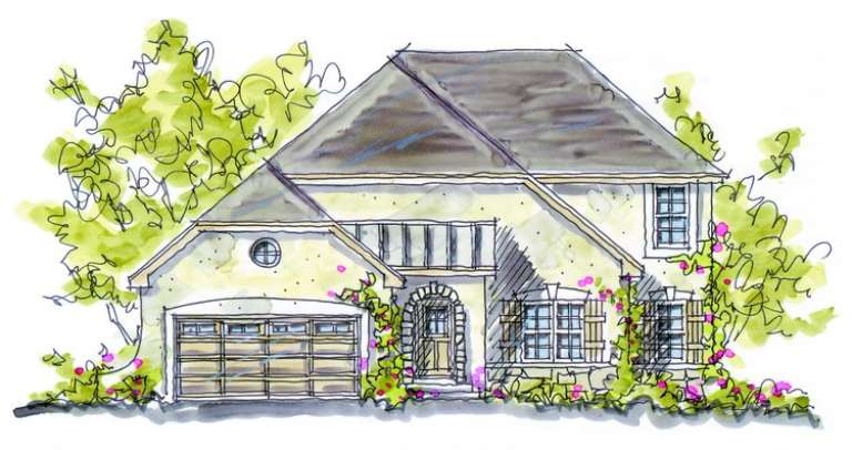 House Plan House Plan #4915 Front Elevation