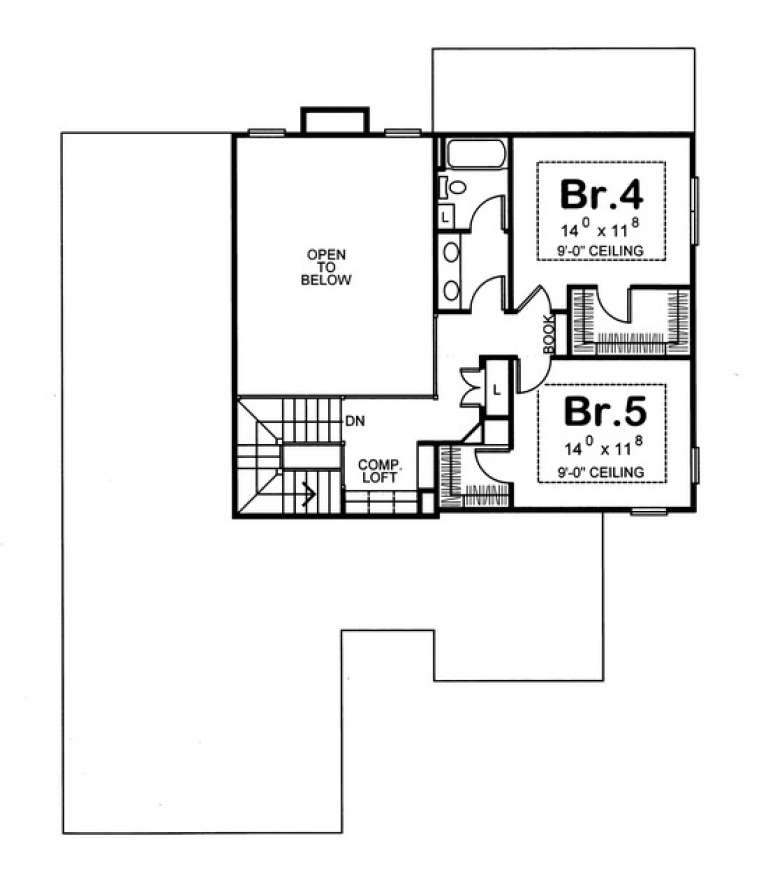 House Plan House Plan #4915 Drawing 2