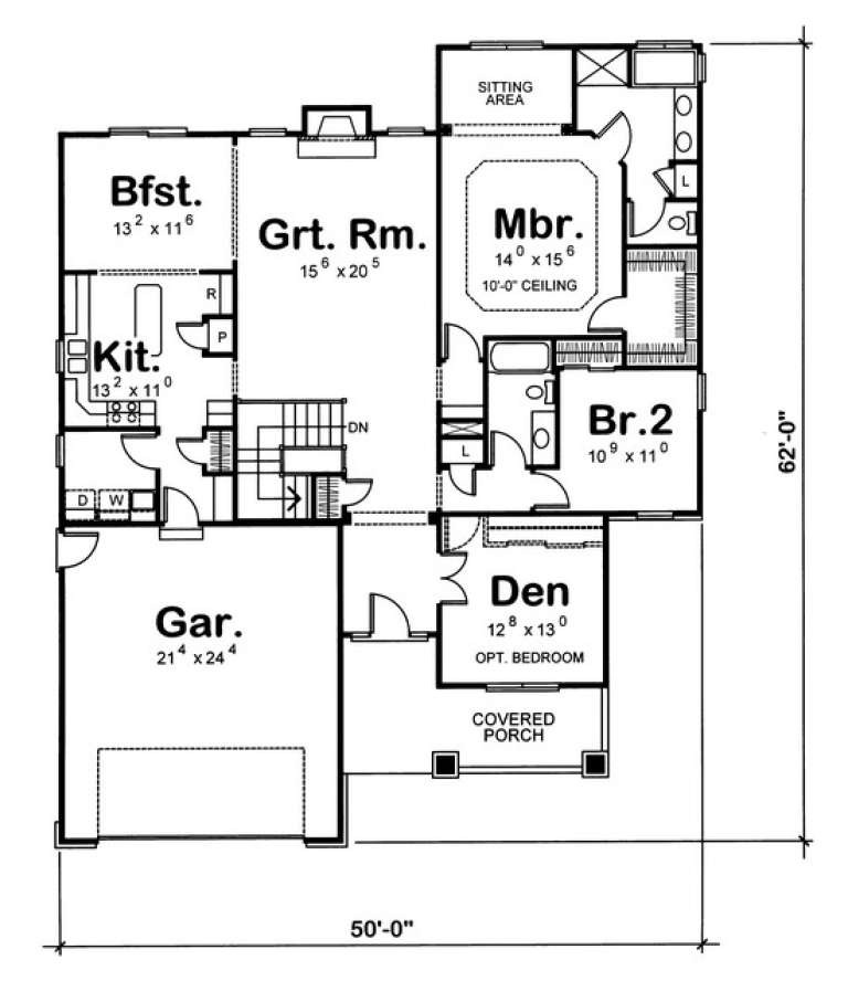 House Plan House Plan #4916 Drawing 1
