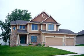 Traditional House Plan #402-00871 Elevation Photo