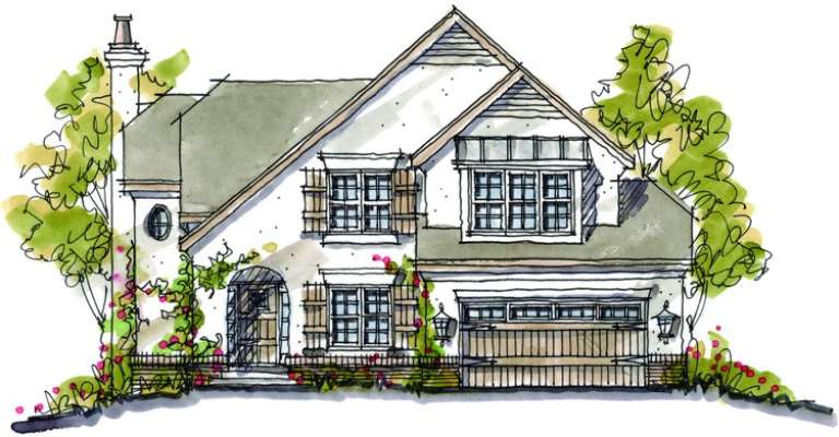 House Plan House Plan #4923 Front Elevation