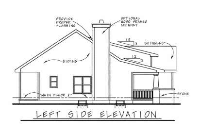 Ranch House Plan #402-00877 Elevation Photo