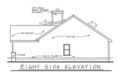 Ranch House Plan #402-00877 Elevation Photo