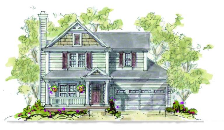 House Plan House Plan #4930 Front Elevation