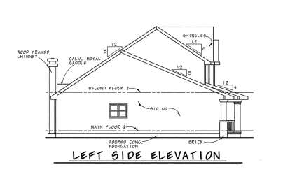 Country House Plan #402-00883 Elevation Photo
