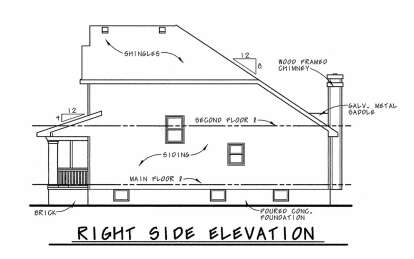 Country House Plan #402-00883 Elevation Photo