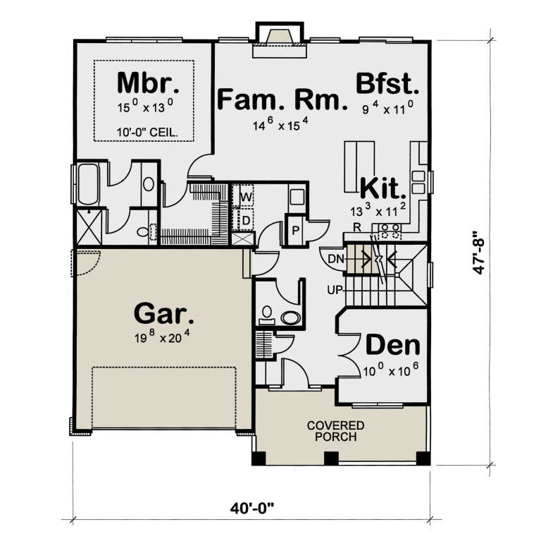 House Plan House Plan #4934 Drawing 1