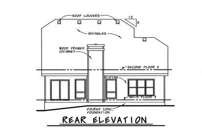 Craftsman House Plan #402-00885 Elevation Photo