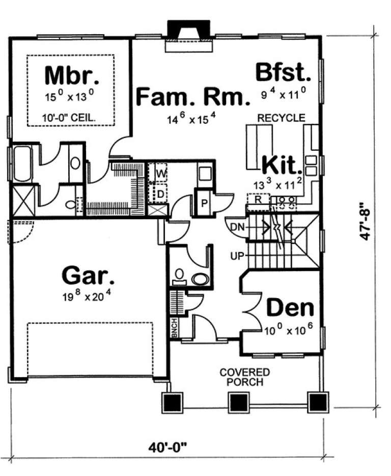 House Plan House Plan #4936 Drawing 1