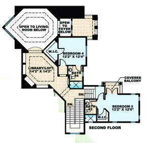 Floorplan 2 for House Plan #575-00060