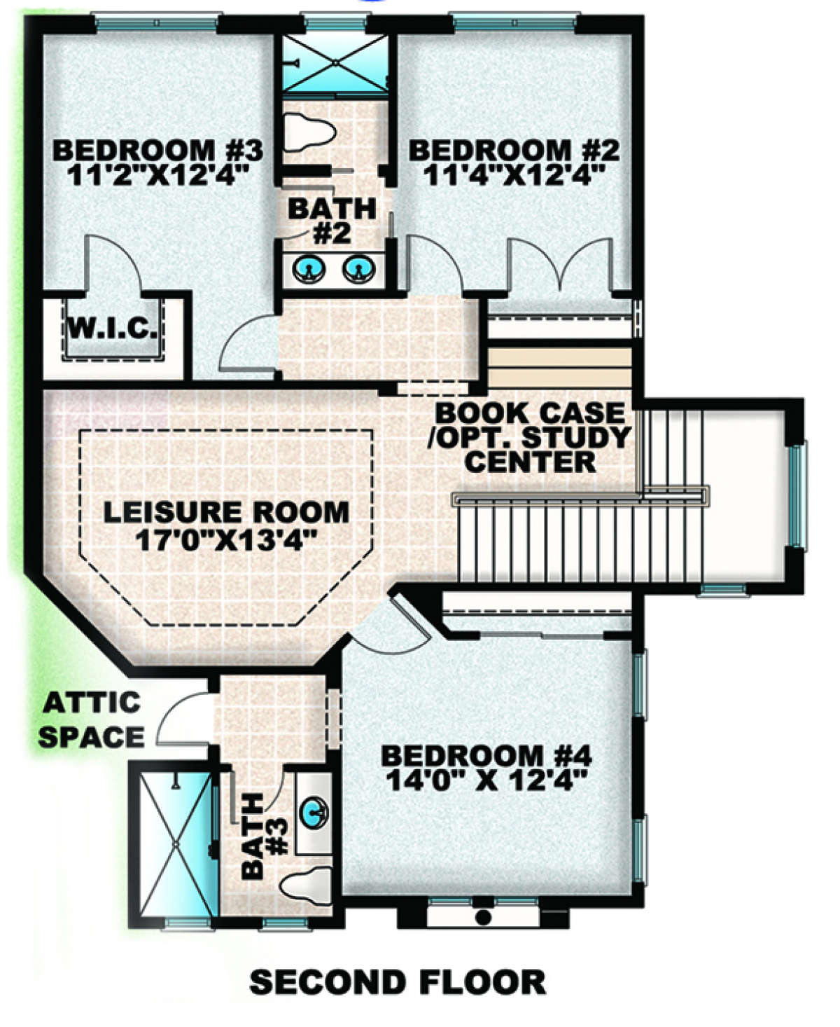 Floorplan 2 for House Plan #575-00061