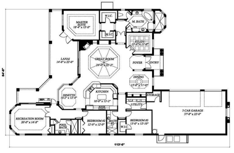 House Plan House Plan #4942 Drawing 1