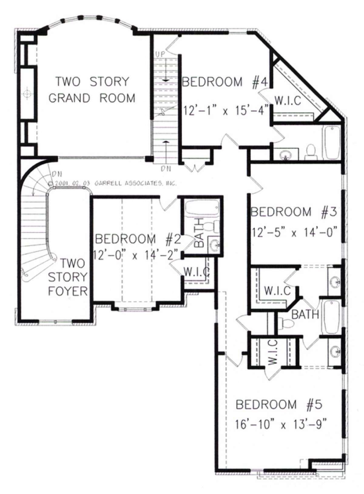 Floorplan 2 for House Plan #699-00004